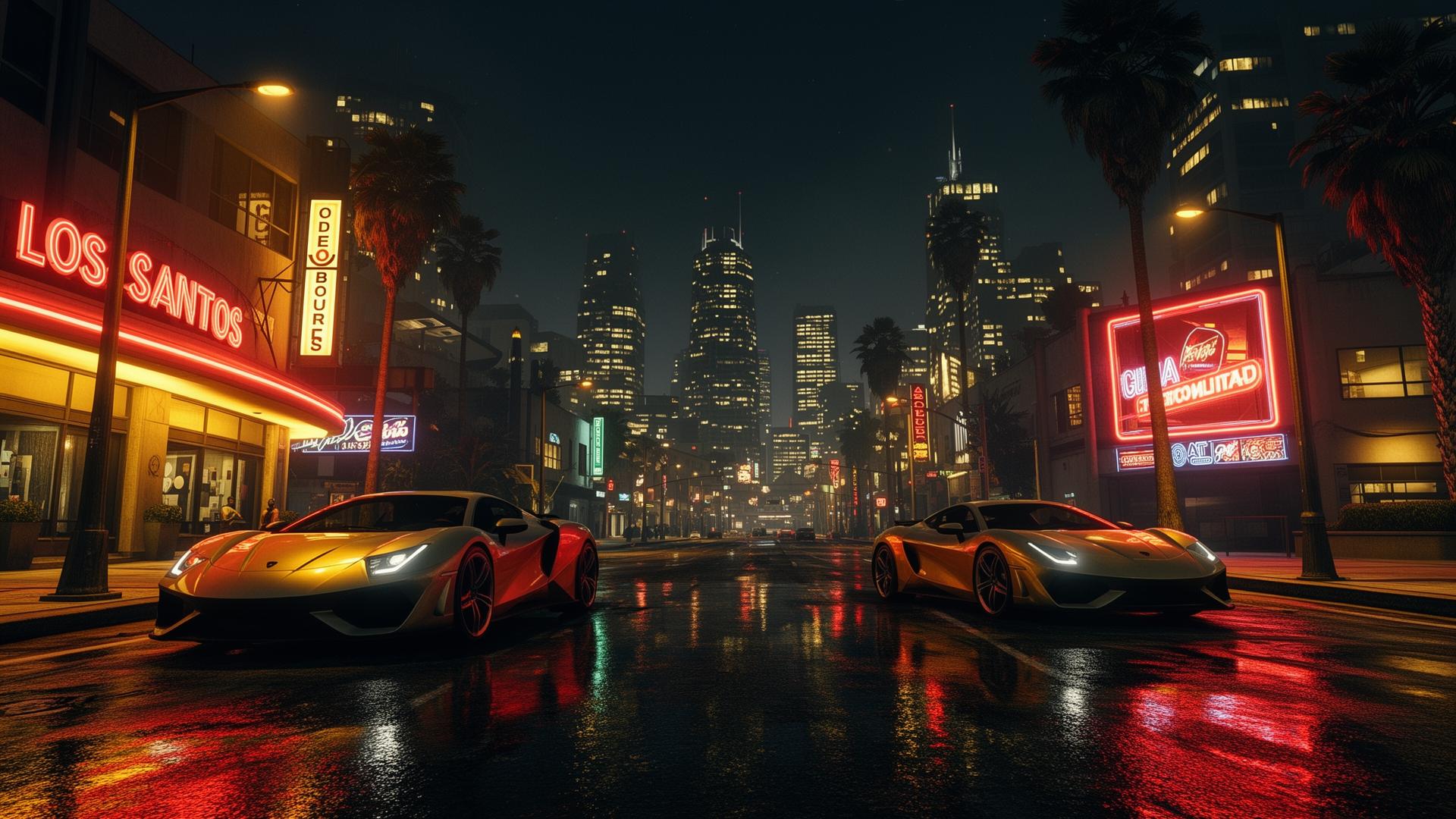 Los Santos cityscape